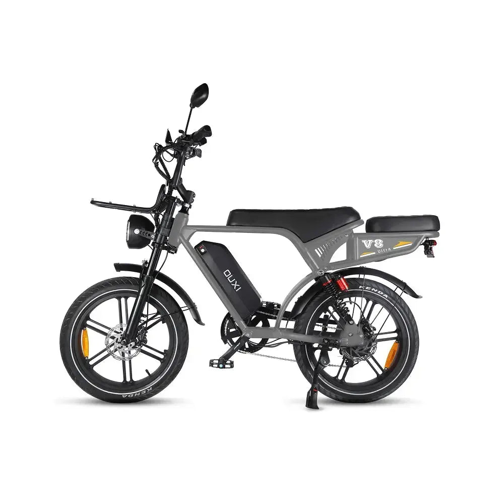 Ouxi V8 Ultra - Sötétszürke - Barna nyereg