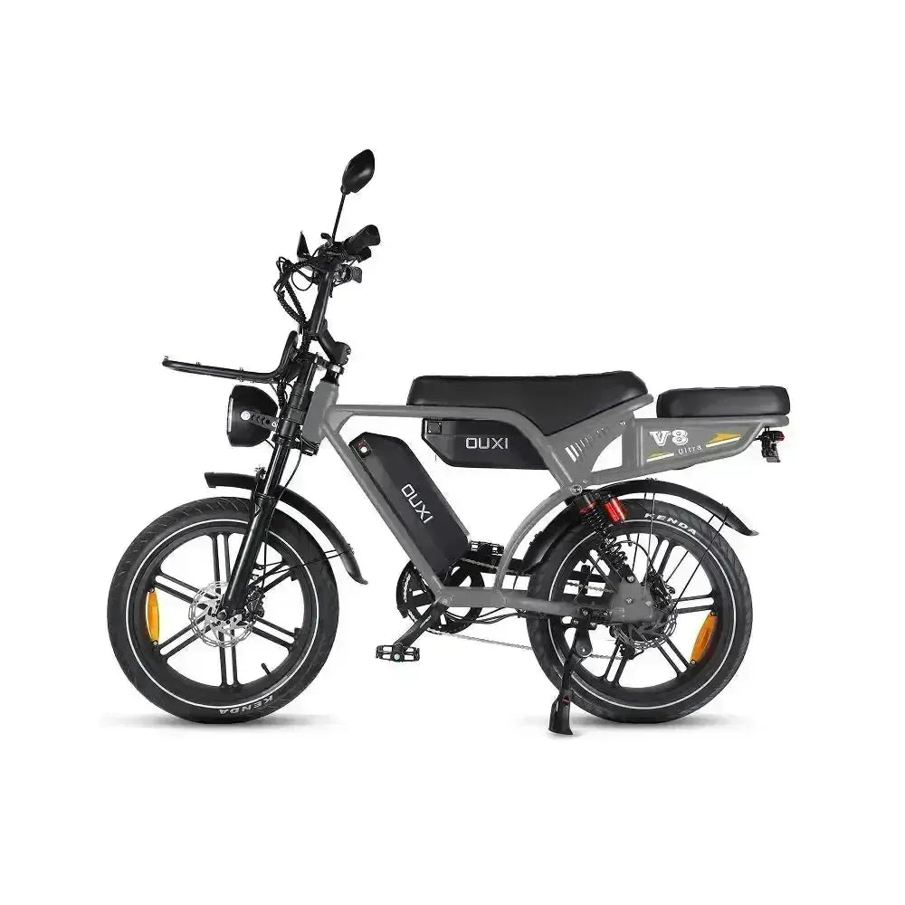 Ouxi V8 Ultra Max - Sötétszürke - Barna nyereg