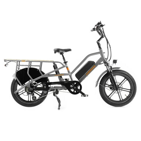 JOBOBIKE Transer - Longtail - Ezüstszürke