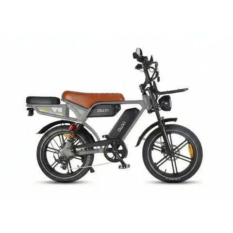 Ouxi V8 Ultra Max - Sötétszürke - Barna nyereg