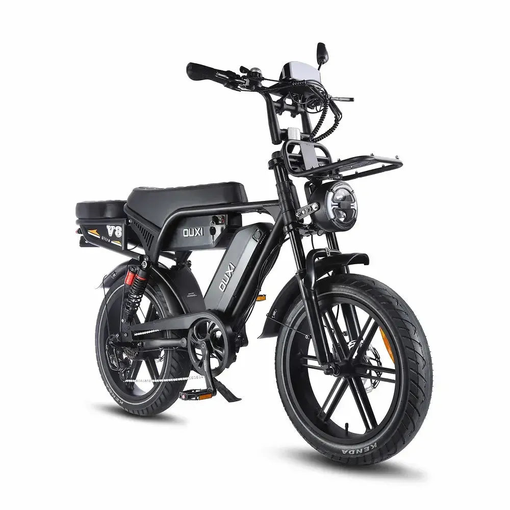 Ouxi V8 Ultra Max - Fekete - Barna nyereg