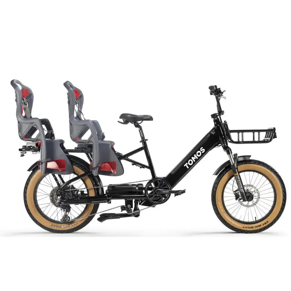 Tomos E-Cargo - Longtail - Piros