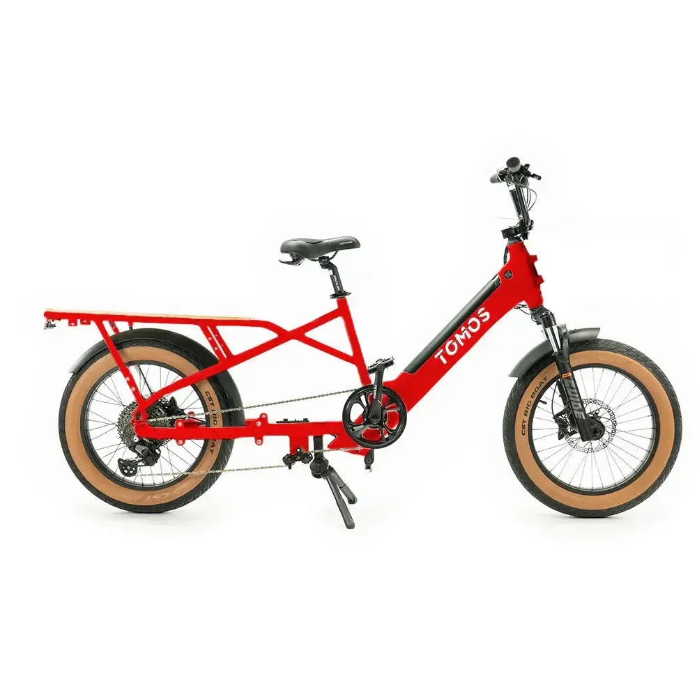 Tomos E-Cargo - Longtail - Piros