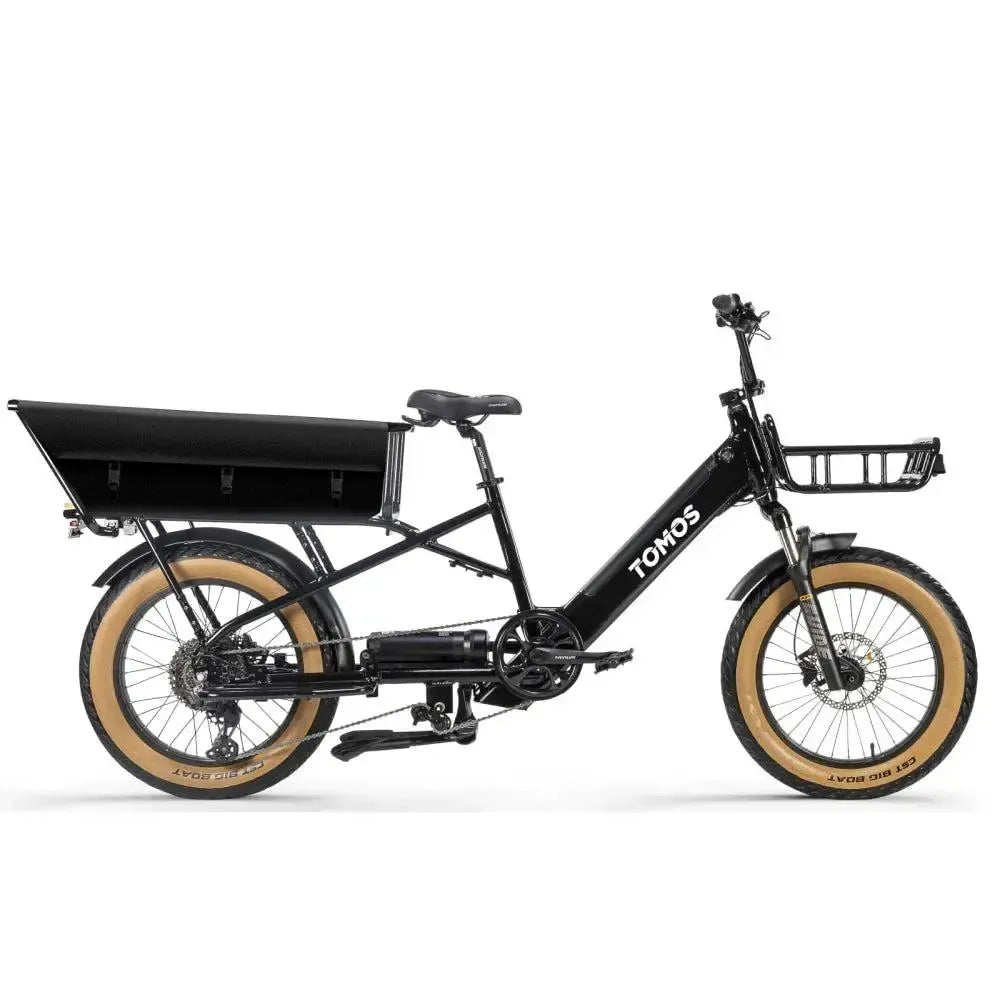 Tomos E-Cargo - Longtail - Fekete